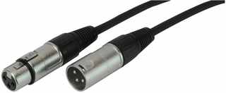 Stagg XLR M to XLR F Mic Cable 3m
