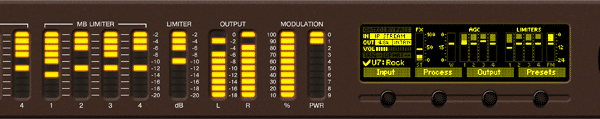 DEVA DB6400 Front Panel