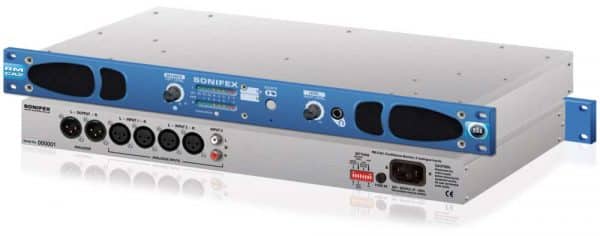 Sonifex RM-CA2-DC Confidence Monitor, 2 LED Meters & 2 Analogue Stereo Inputs, DC