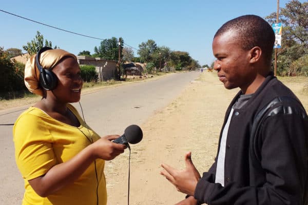 Journalist at Waterberg Waves, South Africa