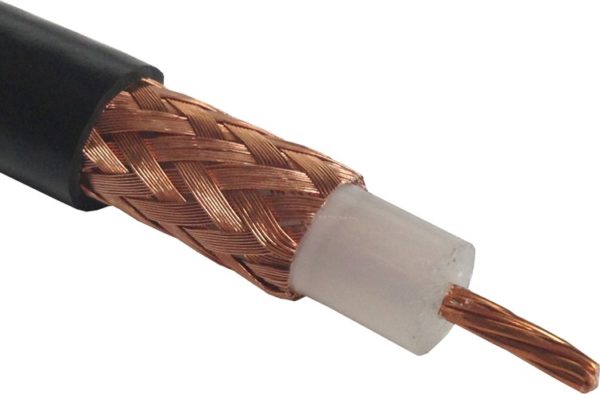 RG213 1/4" RF 50 Ohm Coaxial Cable (60m)