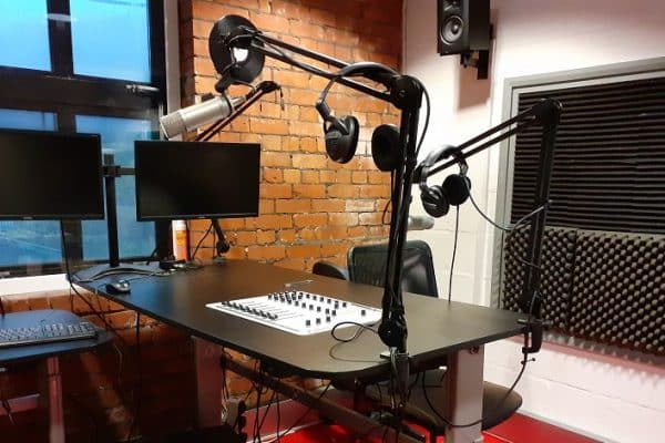 Radio Studio at Radio Porth