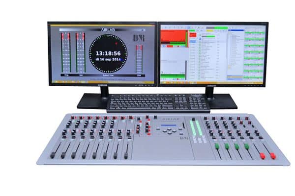 D&R Airlab-DT On Air radio broadcast mixing console