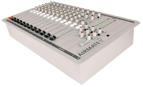 D&R Airmate-USB 12 ch. triple input radio On-Air / Production console with 2x USB and 2 x WPC