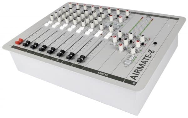 D&R Airmate-USB 8 ch. triple input radio On-Air / Production console with 2x USB and 2 x WPC