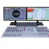 radio broadcast mixing console