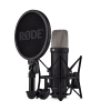 Røde NT1 5th gen. studio condenser microphone in black with both XLR and USB-C - Image 4