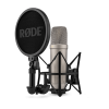 Røde NT1 5th generation studio condenser microphone in silver with both XLR and USB-C - Image 4