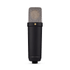 Røde NT1 5th gen. studio condenser microphone in black with both XLR and USB-C - Image 2