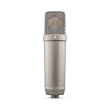 Røde NT1 5th generation studio condenser microphone in silver with both XLR and USB-C - Image 2