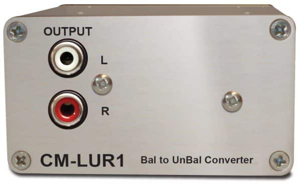 Sonifex CM-LUR1 Balanced to Unbalanced Converter, Passive, RJ45 to Phono