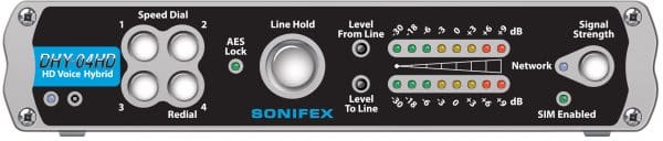 Sonifex DHY-04HD Single Automatic HD Voice & GSM Hybrid, AES/EBU & Analogue I/O With Ethernet