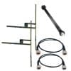 Label DS2F4 FM antenna system, demount., 2 alu dipoles WB, gain 5dBd, power 4KW, conn. In 7/8" - Image 3