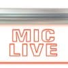 Sonifex LD-40F1MCL LED Single Flush Mounting 40cm MIC LIVE sign - Image 2