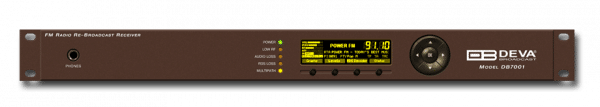 DEVA DB7001 FM Radio Re-Broadcast Receiver DSP-based with TCP/IP Connectivity