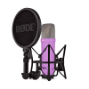 Røde NT1 Studio Vocal Microphone Condenser mic, cardioid incl. SM6 und 6m XLR-cable-purple - Image 3