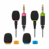 RØDE COLORS 2, set of four coloured windshields, cable id rings, tags and sticker sheet - Image 4