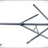 Label CW6M2 Circular Polarization FM Wide Band Antenna Syst., 6 dipoles, Stainless Steel, 2kW - Image 2